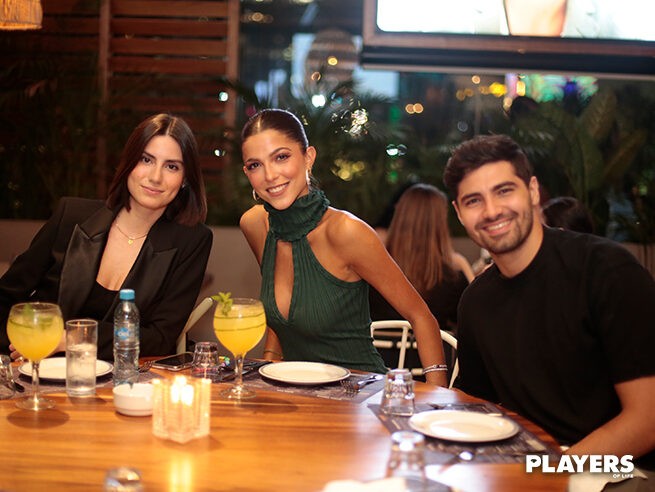 Carola Lambreton, Emilio Antun y Eugenia Rodriguez