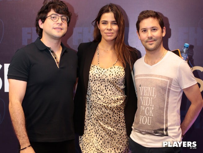 Eduardo Andrade , Melisa Morales y David Salas