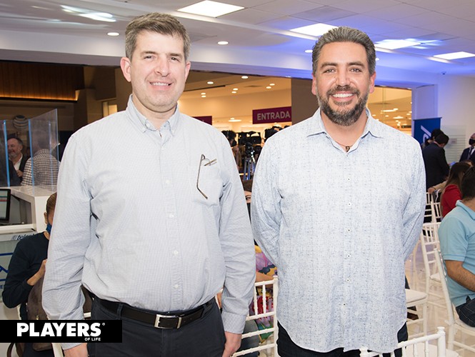 Gabriel Madero y Pedro Noriega