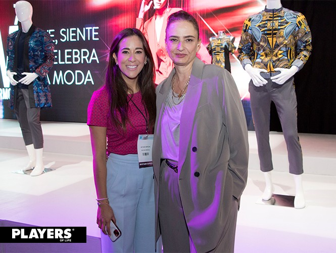 Fernanda Landa y Lorenza Luquín Inauguración Intermoda 77