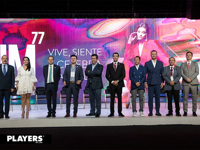 Miembros del Presidium en Intermoda