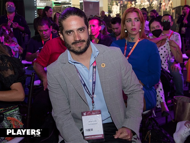 Ricardo Flores inauguración Intermoda 77