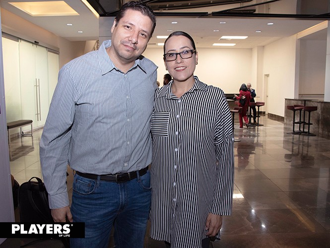 Pedro Mercado y Marcela Barba