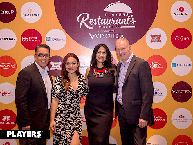 Erick Ramírez, Michelle Prado, Selene Erosa y Pierre Kranzle