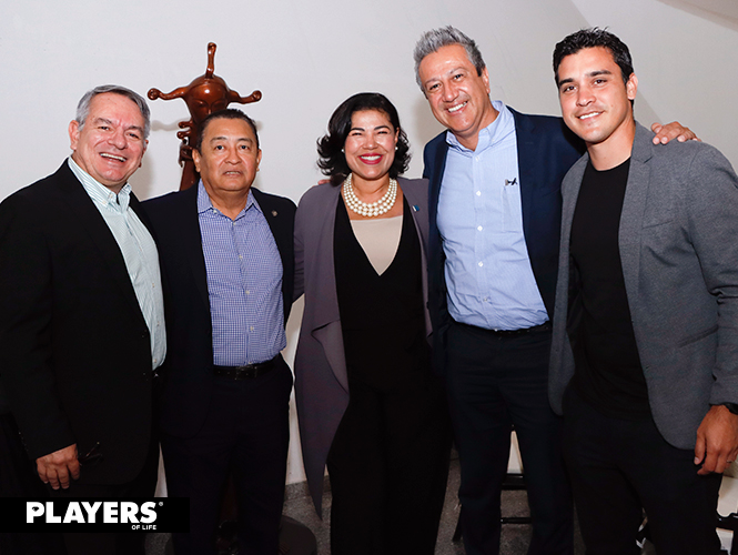 Héctor Aguirre, Ramón Godínez, Liliana Sarabia, Gerardo Vite y Gonzalo Ruvalcaba