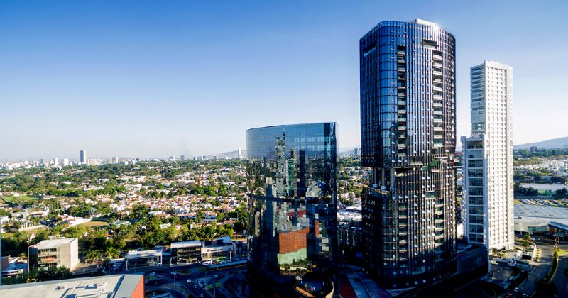 Los rascacielos y edificios más altos de Guadalajara