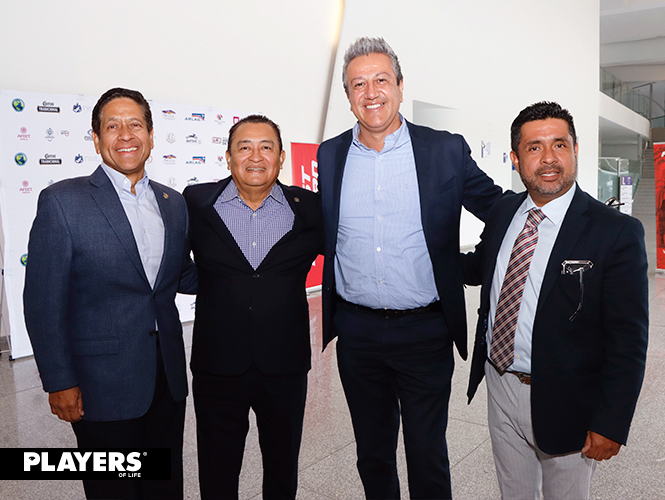 Miguel Ángel Fong, Efraín Ortiz, Gerardo Vite y Ramón Godínez