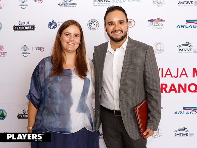 Rocío Lancaster y Óscar Morales