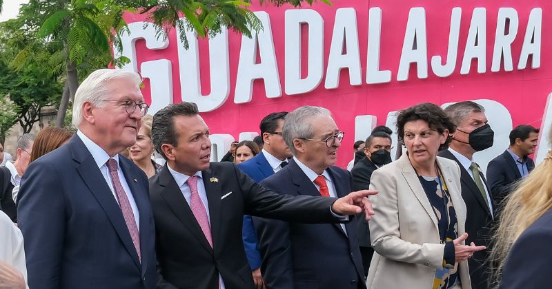 El Presidente de Alemania, Frank-Walter Steinmeier, visitó GDL