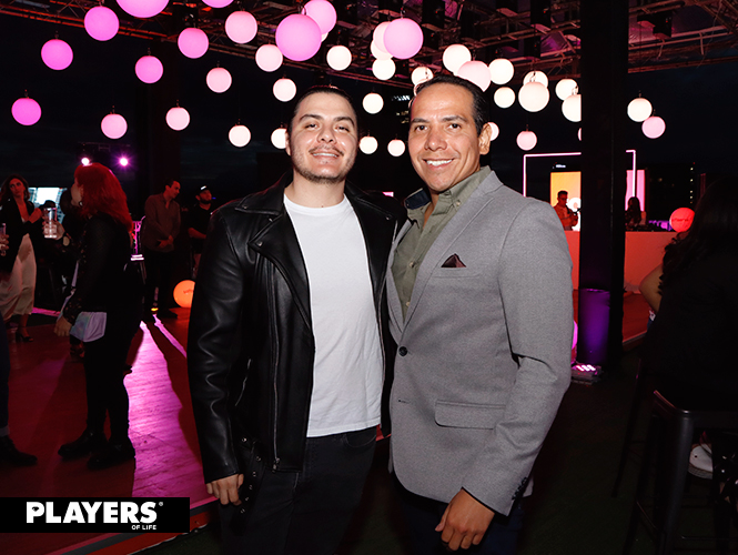 Alan Acosta y César Martínez