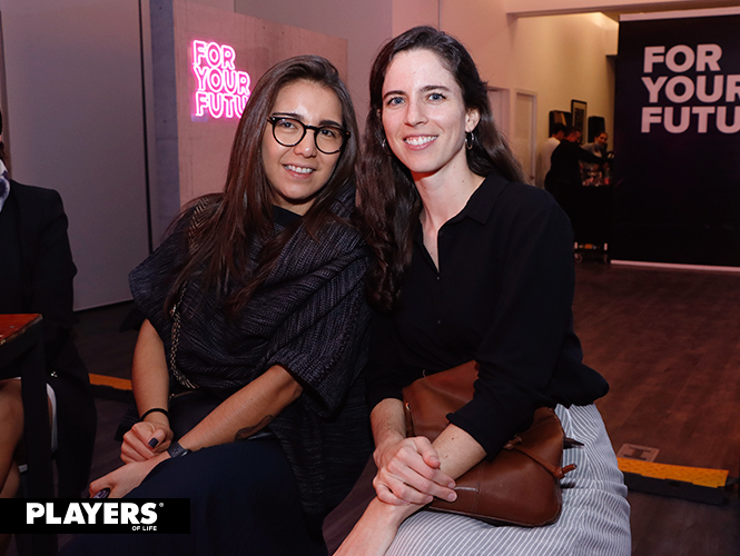 Mónica Villafuerte y María José Font