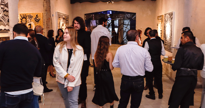 El artista Claudio Limón inauguró su nuevo estudio en la Moderna: Casa Limón