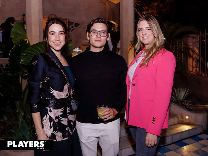 Carolina Ángel, Itsuo Martín del Campo y Marcela Solana