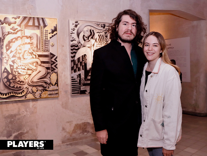 Christopher Dehesa y Daniela Vázquez