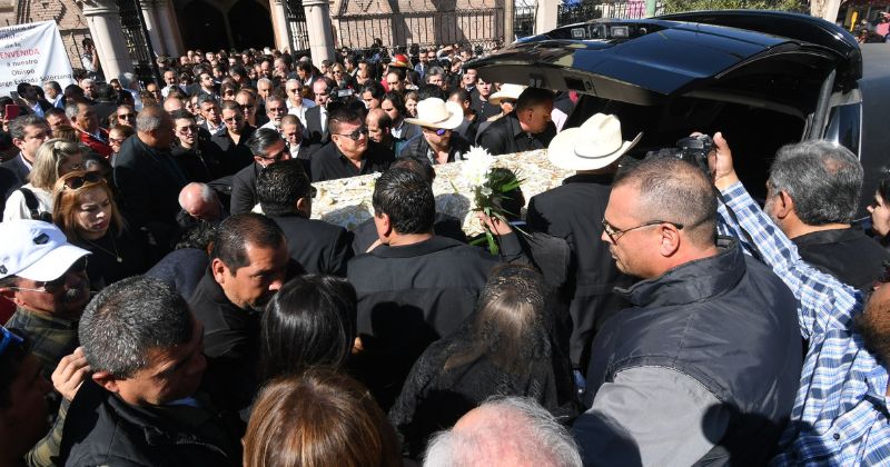 Así despidió Gómez Palacio al querido empresario Ernesto Herrera Ale