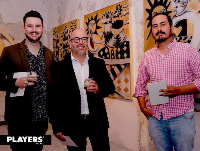 Héctor Pelayo Juan Alonso Limón y Eduardo Vivanco