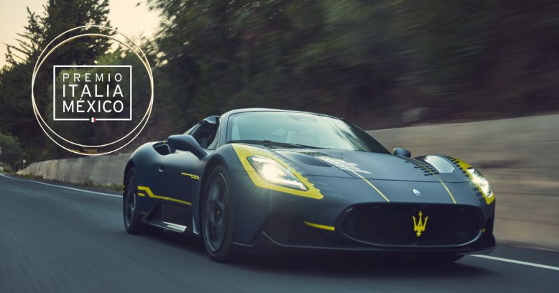 Maserati recibió el Premio Italia México 2022, como la mejor empresa italiana en nuestro país