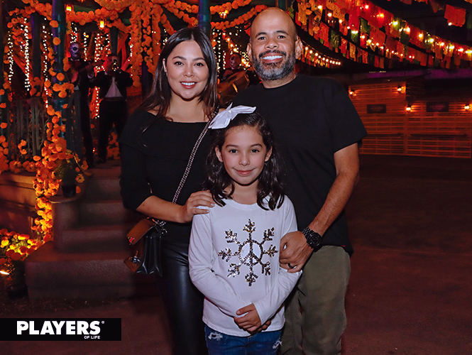 Paulina Cárdenas, Omar Báez y Marisa Gómez