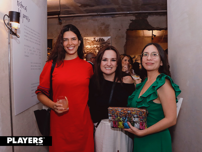 Sabina Villarello Arau, Tania Quirarte y Valentina González