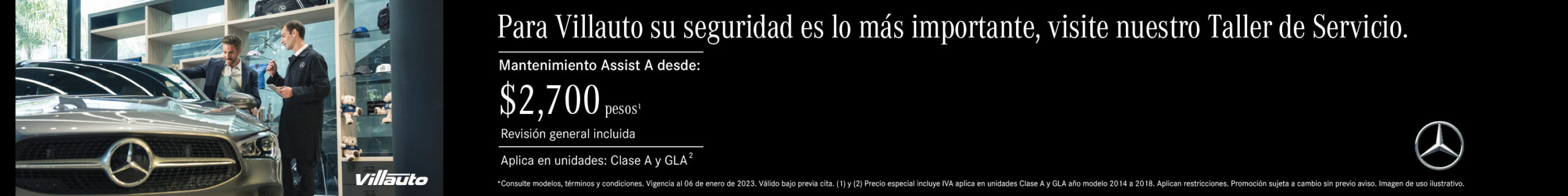 Servicio de mantenimiento Mercedes