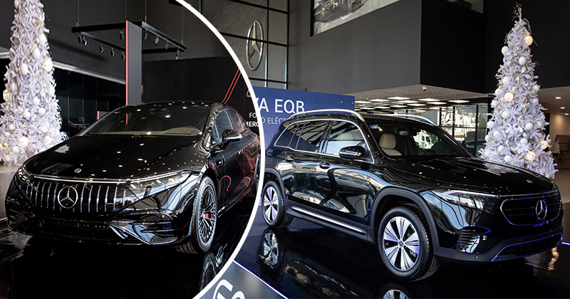 Mercedes-Benz Villauto EQB y EQS, línea eléctrica