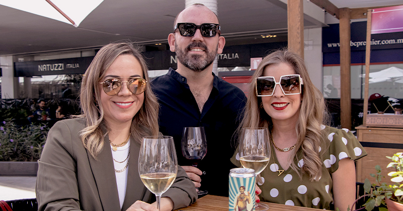 Así se puso el Festival de Vino Mexicano en Paseo Andares