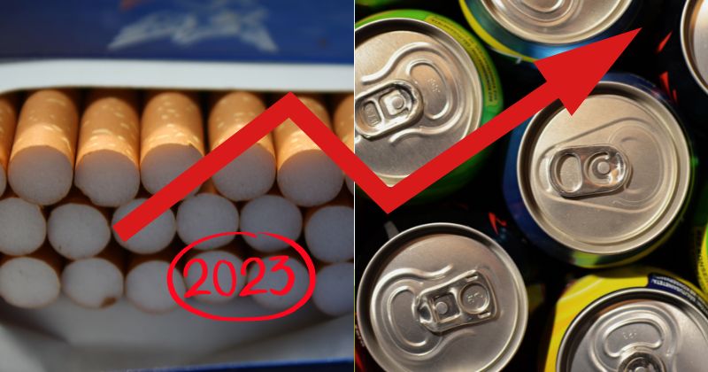 Refrescos y cigarros más caros en 2023 debido al IEPS