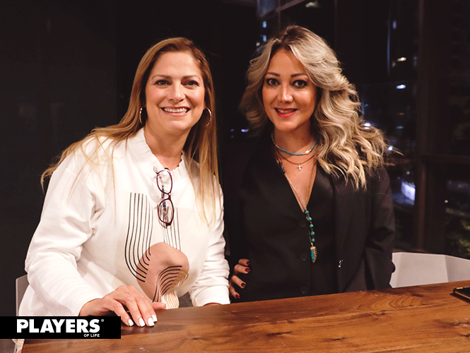 Alejandra González y Edith García.