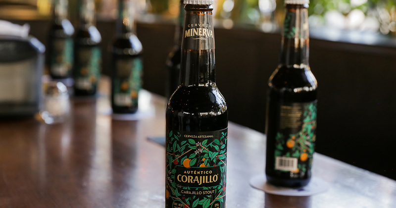 Carajillo stout de Cerveza Minerva