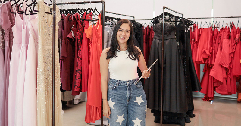 La diseñadora Karen Beltrán