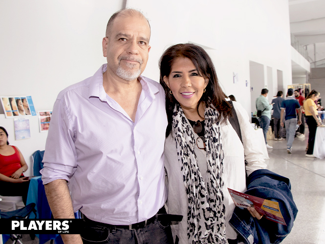 Luis Robles y Araceli Vargas.