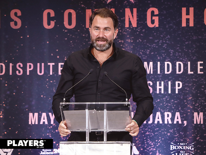 Eddie Hearn, promotor y dueño de Match Room