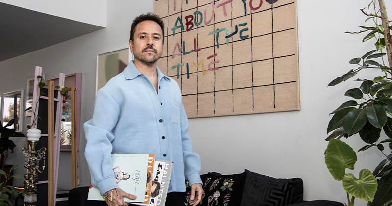 Stylist de moda Álvaro Valadez