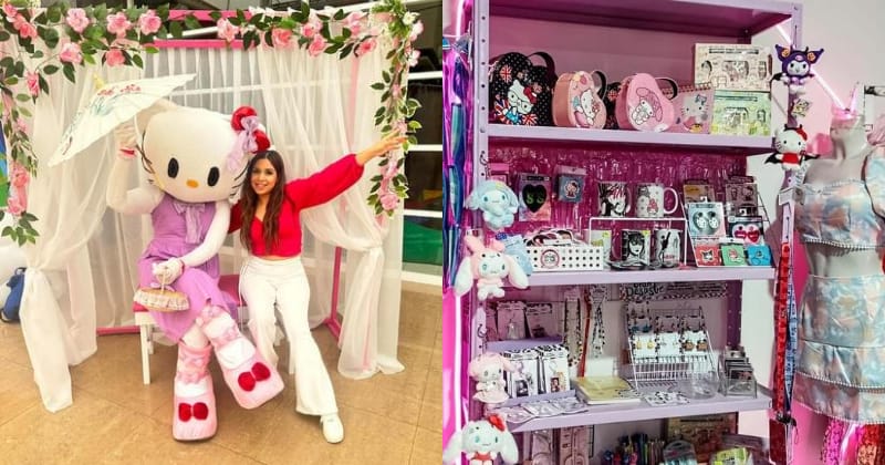 Mercado de Hello Kitty en Guadalajara