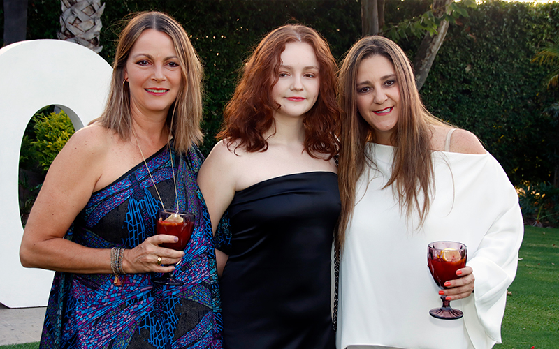 Michelle Guevara y Alexa Diez, Yezmin Hadad. Michelle Guevara y Alexa Diez, Yezmin Hadad.