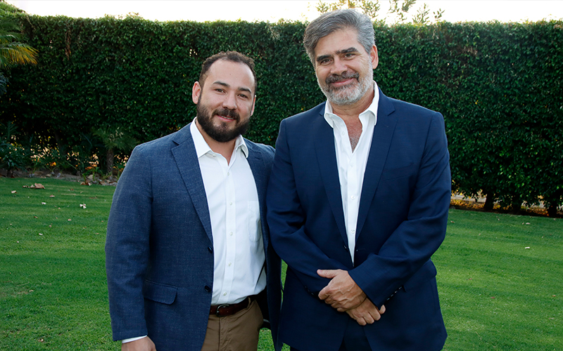 Walter Guerra y Pablo Gandoulf. Walter Guerra y Pablo Gandoulf.