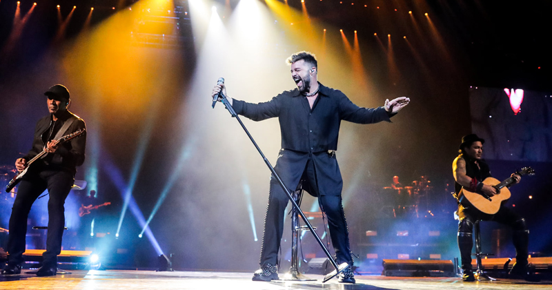 Imagen de archivo para ilustrar nota de Ricky Martin en Monterrey
