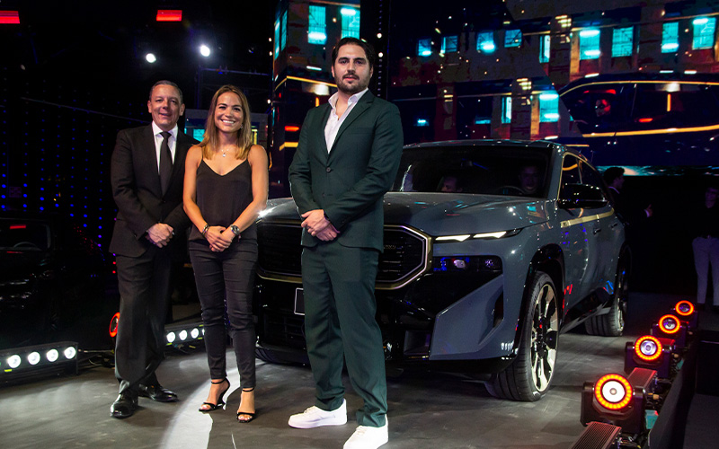 Diego Camargo, CEO BMW México; Alejandra Martínez, Head of Brand Latino América y Santiago Calles, XM Product Manager. Diego Camargo, CEO BMW México; Alejandra Martínez, Head of Brand Latino América y Santiago Calles, XM Product Manager.