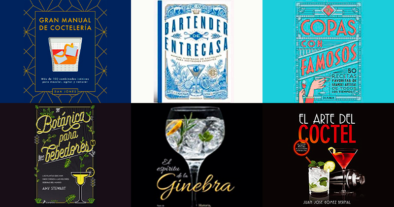 Libros de mixología para saber cómo preparar un cóctel
