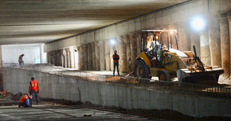 Sistema Vial Cuatro Caminos: 93.5% de avance