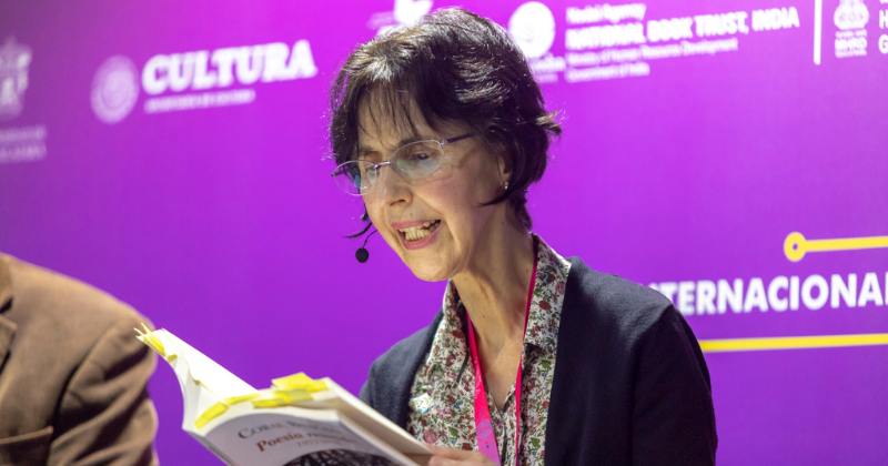 La poeta mexicana Coral Bracho ganadora del Premio FIL de Literatura 2023