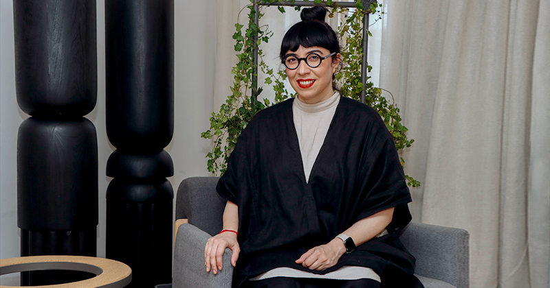 Claudina Flores, diseñadora de interiores