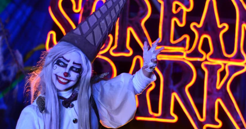 Personaje de Scream Park Guadalajara 2023