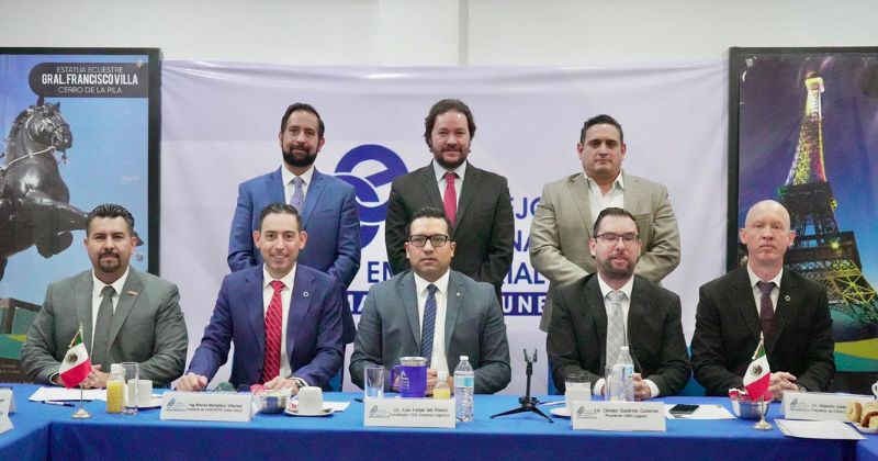 Luis Felipe del Rivero asume la presidencia del CCE en la Laguna
