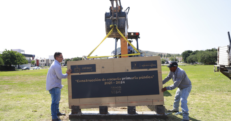 Fundación Distribuidores Nissan coloca primera piedra de escuela en Zapopan