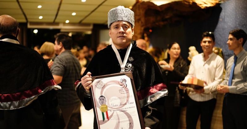Empresario Lagunero Maurice Collier recibe Doctorado Honoris Causa por filantropía y liderazgo
