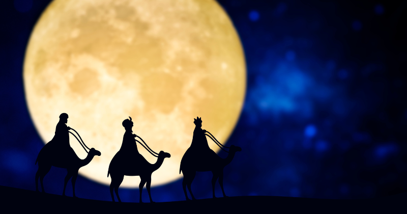 Reyes magos en Guadalajara plaza andares