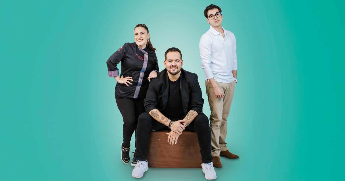 Posan tres Infuencers Torreón: Dany Orsan, Alito Islas y Alejandro Escalera.
