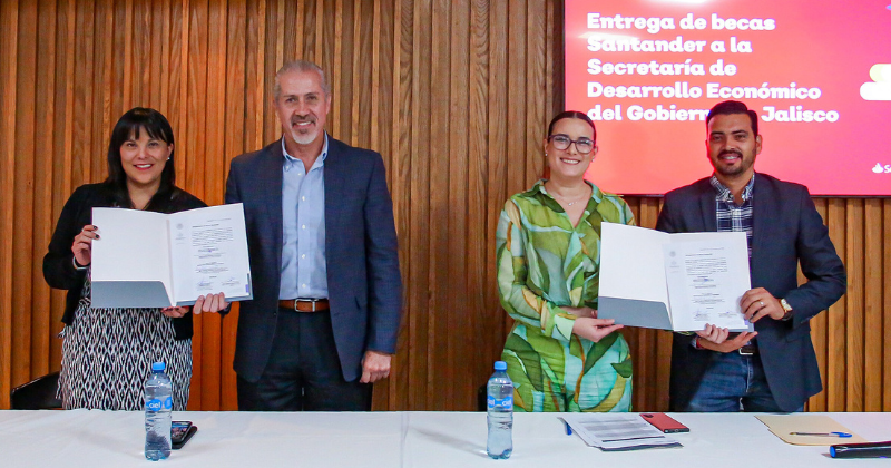 Banco Santander becas Jalisco
