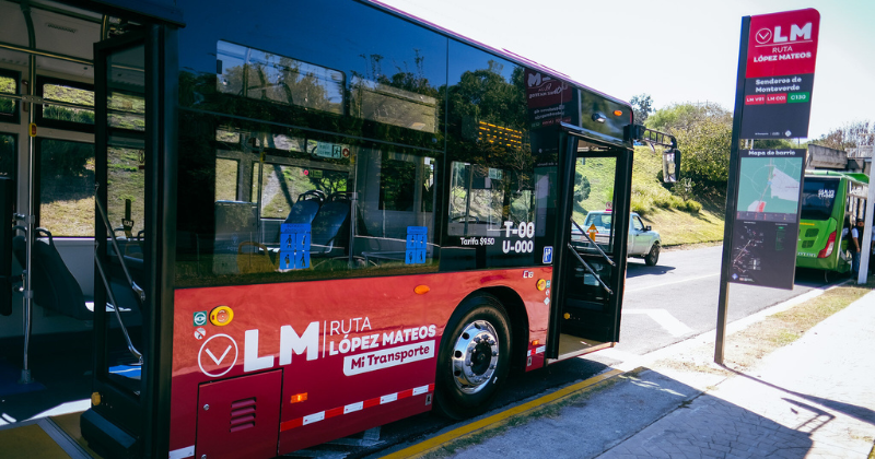 Camión de la Ruta López Mateos Guadalajara 2024
